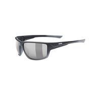 Uvex Sportstyle 230 Mirrored Sunglasses Noir Litemirror Silver/CAT3 Black Matte