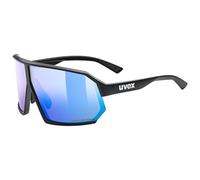 Lunettes de soleil UVEX SPORTSTYLE 237 CV (BLACK MATT/MIR.BLUE) cat.2 S2