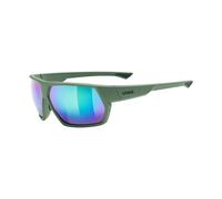uvex Lunettes de sport Sportstyle 238 – Adulte unisexe, moss matt/mirror green, one size