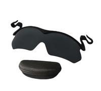 Lunettes de soleil - Verres polarisés à clipser - Monture ultra légère de 58 mm | Lunettes de soleil polarisées | Réduction de l'éblouissement UV400 | Lunettes d'extérieur sans monture pour la