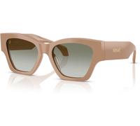 Versace Lunettes de soleil VE 4492U (55178E) Femme Acétate Marron Verres dégradés verts 53 mm