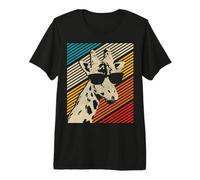 Lunettes de Soleil Vintage Girafe T-Shirt Haut de Gamme