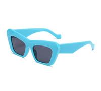 Lunettes de soleil vintage transparentes œil de chat blanc pour femmes rétro lunettes de soleil hommes nuances lunettes, c6, Taille unique