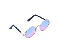 Lunettes de Soleil Violet, pour Petits Chiens et Chats Style Mode | Accessoire Photo pour Animaux, Plastique et Métal, Confort de Port, pour Séances et Portraits