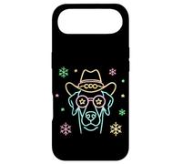 Lunettes de Soleil Visage de Vache Cowboy Hiver Western Graphique Rose étoile Coque pour iPhone Air