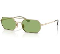 Vogue, Femme, Accessoires, Jaune, Taille: 55 MM Lunettes de soleil élégantes en bleu