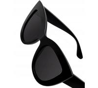 Lunettes de soleil yeux de chat pour femme avec effet miroir, plastique, filtre UV400 Cat 3D, largeur 140 mm