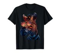 Lunettes de Soleil zébrées Illustration Animaux Africains Lover Safari T-Shirt