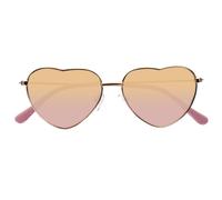 Lunettes De Soleil4-9 Ans, Forme Cœur, Verres Catégorie 3 Doré TU