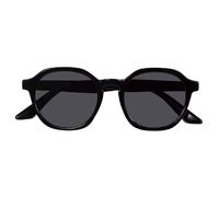 Lunettes de soleilovale géometrique noir TU