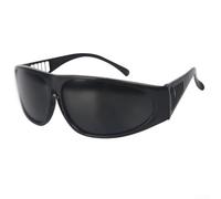 Lunettes de soudage à lentille unique conçues pour une couverture maximale et une sécurité oculaire dans des conditions difficiles (gris)