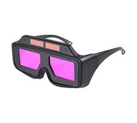 Lunettes de soudage auto-obscurcissantes, ombrage réglable, auto-obscurcissant, anti-rayures, enveloppant | Lunettes de soudeur de coupe de sécurité, pour couper le chalumeau, souder, meuler, forger