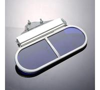 Lunettes de soudage avec cadre en aluminium, couvercle à clip, verres résistants à la chaleur avec filtre bleu, support réglable en acier inoxydable, clip à ressort pour casque (vis)