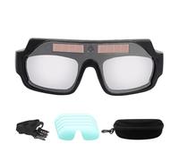 Lunettes de soudage industrielles - Protection oculaire contre les arcs électriques, masque de sécurité, sangle réglable, cadre ďe protection thermique, lunettes đe soudage anti-éblouissantes | Équipe