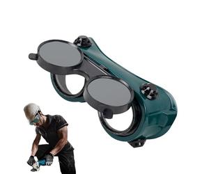 Lunettes de soudage, lunettes de protection des yeux, brasage plasma, protection des yeux, lunettes de sécurité confortables à retourner, anti-poussière pour la construction