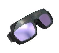 Lunettes de soudage obscurcissantes automatiques - Lunettes de lentilles de sécurité, lunettes de protection en vraies couleurs, équipement de travail résistant aux rayures, protection des yeux |