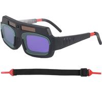Lunettes de soudeur solaires pour voiture, lunettes de protection anti-radiation, protection réglable contre la soudure, éblouissement