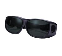 Lunettes de soudure - Écran primaire en polycarbonate, monture haute définition 16 x 15,5 cm, filtre vert clair antireflet, lunettes ergonomiques de 6,3 x 6,1 pouces | lunettes de sécurité