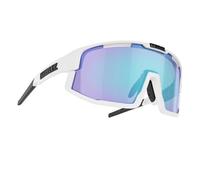 Bliz - Lunettes de soleil polyvalentes - Vision Matt White Smoke W Blue Multi - Blanc Blanc