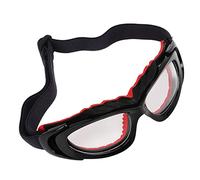 Lunettes de Sport Lunettes de Basket-ball Antidéflagrantes pour Hommes Femmes, Conception à Réglage, Raccord incurvé pour la Course à Pied, L'escalade, Matériau PC 1 X (noir rouge)