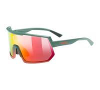 Uvex Lunettes de sport Sportstyle 235 – verres miroir Cat.2 – moss grapefruit mat