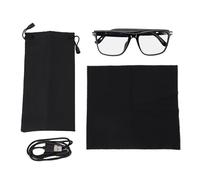 Lunettes de Traduction Intelligentes 160 Langues Interprète Simultané Traduction Face à Face Filtre Lumière Nocive IP67 Chargeur Double Aimant