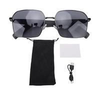 Lunettes de traduction intelligentes Bluetooth 5.4 Traducteur en temps réel 100 langues Lunettes de soleil polarisées avec et haut-parleur pour les appels musicaux de voyage