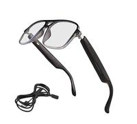 Lunettes De Traduction | Lunettes À Intelligence Artificielle - Monture Élégante Et Légère Pour Lecture, Appels Et Vidéo Avec Reconnaissance Linguistique, Noir, Se référer à la description
