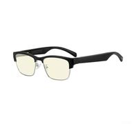 Lunettes de traduction sans fil, 144 langues polarisées, audio rapide et précis pour voyage, affaires, communication en plein air (transparent)