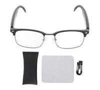 Lunettes de Traduction, Traduction vocale en Temps réel multifonctionnelle, Lunettes intelligentes avec IA, for Voyageurs d'affaires, appels Professionnels et déplacements musicaux
