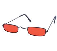Lunettes De Vampire Dracula Rouge Rubies Pour Halloween En Métal