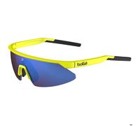 Lunettes de vélo - BOLLÉ - MICRO EDGE - jaune acide mat - monture biosourcée - verre Phantom