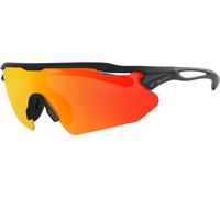 Lunettes de vélo et de ski CGM 770A FLY Iridium Plus Noir Lentille rouge homologuée