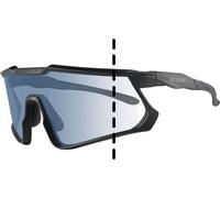 Lunettes de vélo et de ski CGM 771A HIT Iridium Noir Lentille photochromique bleue homologuée