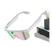 Lunettes De Vélo,Protection UV - Lunettes Vidéo Intelligentes Pour Vélo À Activation Tactile Avec Traduction Par Intelligence Artificielle - Pour Hommes Femmes Garçons Filles Jeunes Adolescents Fils F