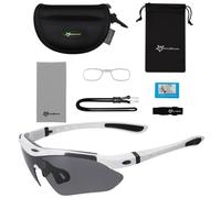 Lunettes de vélo Rockbros 10142 photochromiques UV400 - blanc