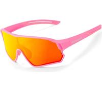 Lunettes de vélo Rockbros 14110009004 Lunettes polarisées pour enfants 8-14 ans - Rose
