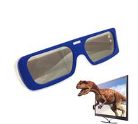 Lunettes de vision 3D, lunettes 3D pour adultes - Lunettes de film polarisées 3D, écran vidéo confortable, accessoires de théâtre non flash pour projecteur TV