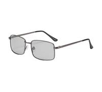 Lunettes de vision nocturne polarisées pour homme - Lunettes de conduite antireflet avec protection UV - Monture en métal tendance pour la conduite - Lunettes de jour et de nuit avec ajustement