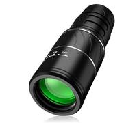 Lunettes de vision nocturne Télescope optique BAK4 40x60 HD, Vision nocturne, monoculaire Portable haute puissance for la chasse et l'observation des oiseaux Mise au point facile
