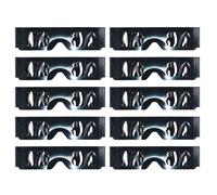Lunettes De Visualisation D'éClipse Solaire, 10 PièCes, Protection Des Yeux, Filtre En Papier, Pour L'observation Des Taches Solaires En Plein Air, Type B