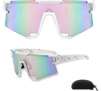 Lunettes De Vitesse, Lunettes Cyclisme Homme, Coupe Vent Et Anti Buée Anti Uv400 Lunette Vtt, Lunette Running Femme, Pour Activités De Course À Pied, Cyclisme, Pêche[Z1502]