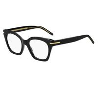 BOSS Monture optique en acétate noir avec garnitures en métal doré - Style BOSS 16118075019, 58114994 Noir pcs.