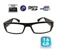 Lunettes De Vue Caméra Espion Hd 720p Appareil Photo Micro Sd 16 Go