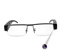 Lunettes de Vue Demi-Lune Caméra Espion HD 720P Vidéo Cachée Microphone Micro Sd