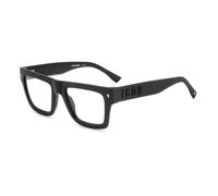 Lunettes de Vue DSQUARED2 ICON 0023 53/19/145 003 MATTE BLACK CELL. P. INJ FRAMES MAN DSQUARED2 ICON 0023 MATTE BLACK