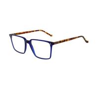 Lunettes de vue homme - Hackett London - Bespoke 290 - 56/19-145 - Bleu marine foncé - Montures cerclées - Acétate