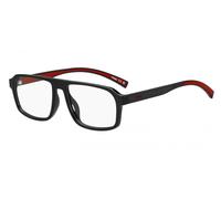 HUGO Monture optique noire avec finitions rouges - Style HG 1370/G8075516, 58610521 Noir pcs.