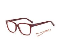 Lunettes de Vue - M MISSONI - MMI 0073 - LHF BURGUNDY 2 - Femme - Plastique