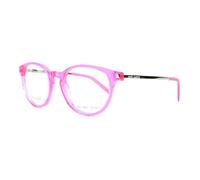 Lunettes de vue Yves Saint Laurent SL25 -GJ6 Rose transparent - Argent